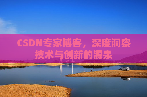 CSDN专家博客，深度洞察技术与创新的源泉